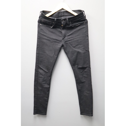 565 - Pair of Levi Strauss & Co Hi-Ball Jeans (32