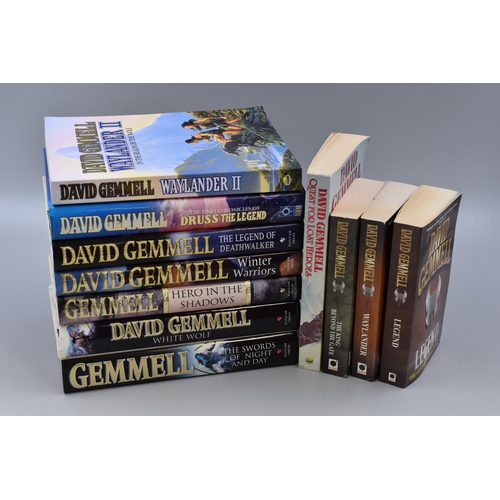 597 - Complete Collection Of 'Heroic Fantasy' Novels By David Gemmell From 'The Drenai' Series to Include,... 