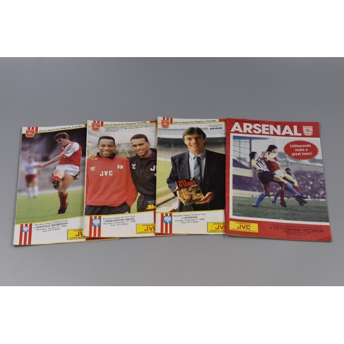 600 - Selection of 1970’s / 1980’s Arsenal Home Football Programmes