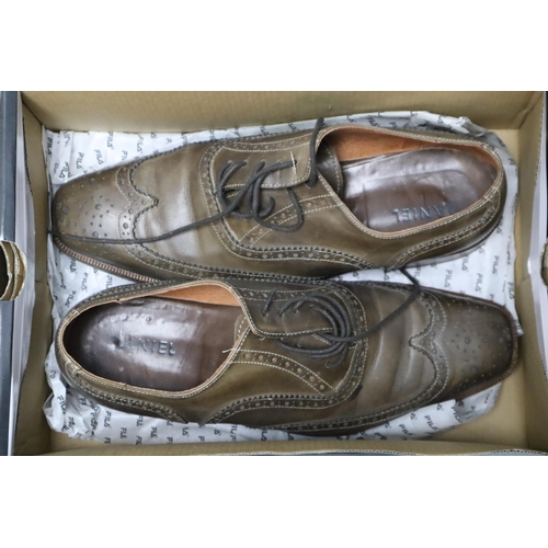 567 - Four Pairs of Gents Shoes (Three Size 9 & Black Boots Size 10)