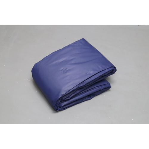 568 - Medium Sized Rain Resistant Car Cover, Appears Unused