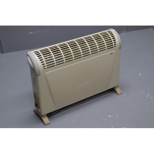 623 - DeLonghi 2kw Floor Mounted Convector Heater with Thermostat (Working When Tested)