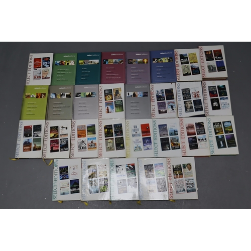 643 - Large Selection of Hardback Readers Digest Select Editions Reading Books