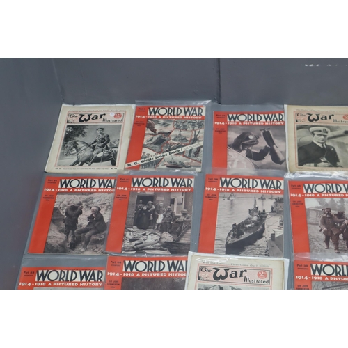 626 - Large Selection of World War I Magazines (World War & The Great War)