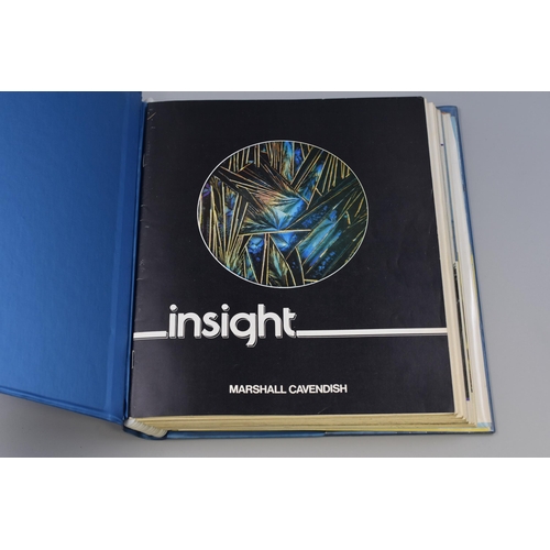 654 - Vintage 'Insight' Magazine Collection By 'Marshall Cavendish' Contained In Seven Binders