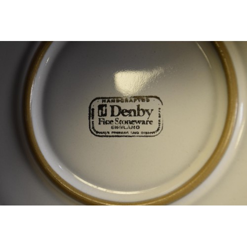 347 - 26 Pieces of Denby Stoneware Pottery, includes Dinner Plates, Side Plates and Bowls