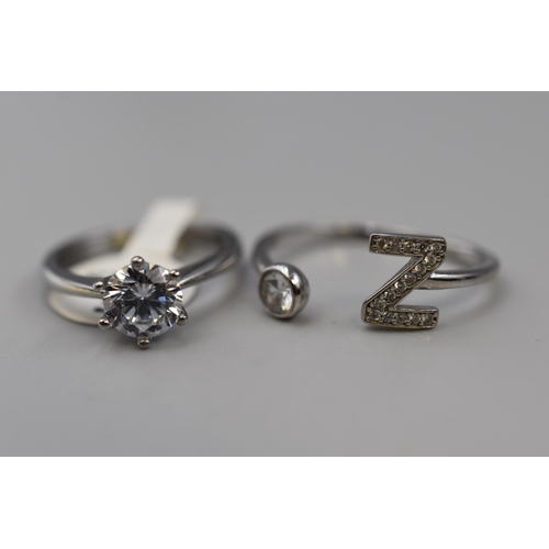 69 - Two Brand New Rings to include Silver 925