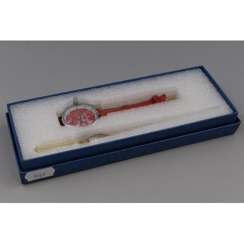 92 - Working Strada Watch in Gift Box with Calligraphy Dip Pen