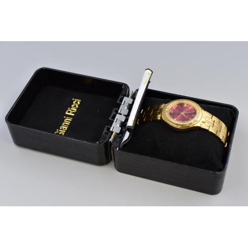 98 - Working Ladies Gianni Ricci Quartz Watch