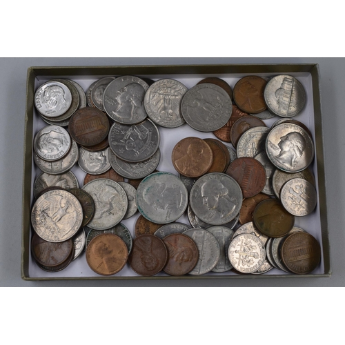 154 - Selection of Mixed American Coinage