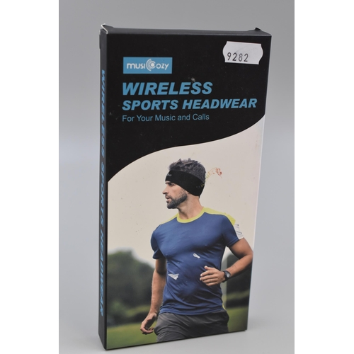 399 - Brand New Boxed Wireless Sports Headband