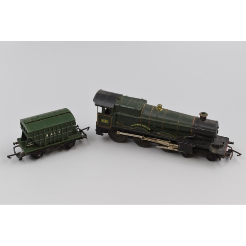 175 - Vintage Tri-Ang Train Track complete with Rolling Stock Windsor Castle Engine and Tender, Passenger ... 