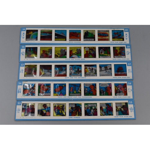 182 - Twenty Chad Valley 1962 Projector Slides inclduing Andy Pandy, Noddy, Scott and the Antarctic and Mo... 