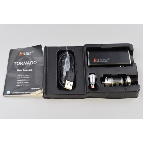 417 - Brand New Lovape Vape Tornado New Version with 2200 mAh Battery E Cigarette Starter Kit with 0.5ohm ... 