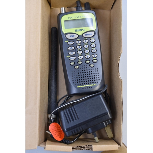 430 - Uniden Handheld Scanner Complete with Charger and Box