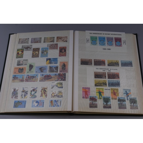 475 - KEK Stock Book Containing a Selection of Pictorial Stamps (Rhodesia & Zimbabwe)