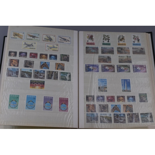 475 - KEK Stock Book Containing a Selection of Pictorial Stamps (Rhodesia & Zimbabwe)