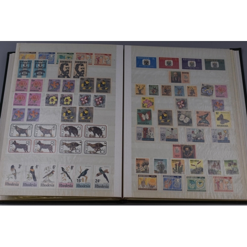 475 - KEK Stock Book Containing a Selection of Pictorial Stamps (Rhodesia & Zimbabwe)