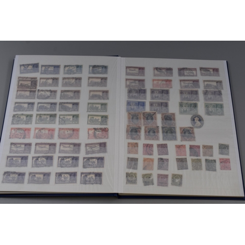 491 - Stock Album Containing a Selection of Vintage Stamps, includes Palestine and India