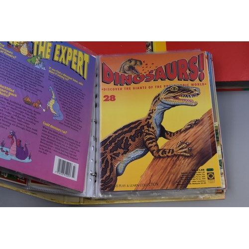 509 - Large Selection of 1990’s Dinosaurs! Magazines in Binders 1 - 39 in Sleeves (39 not in sleeve)... 