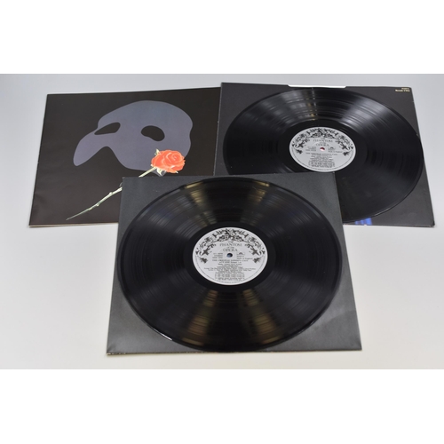 514 - election of musicals/shows vinyl albums lto include The Phantom of the Opera (excellent condition wi... 