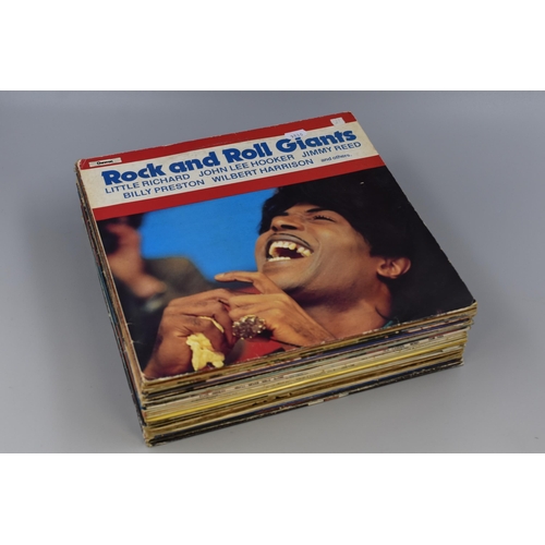 518 - A Selection of Vinyl LP's To Include John Denver, Shirley Bassey, Neil Diamond, Elvis Presley, And M... 