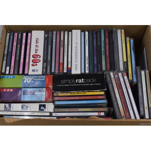 520 - Selection of CD's including Radio Caroline Box Sets, Pick of the 60s, and More