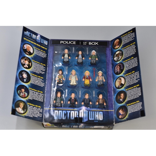 542 - Dr Who Figures and Tardis Collection by Character Building