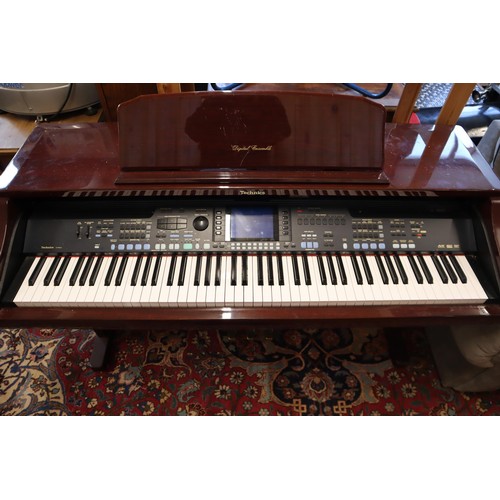 665 - Technics PR903 Digital Ensemble Piano Working when tested, Base Does Separate for easy transportatio... 