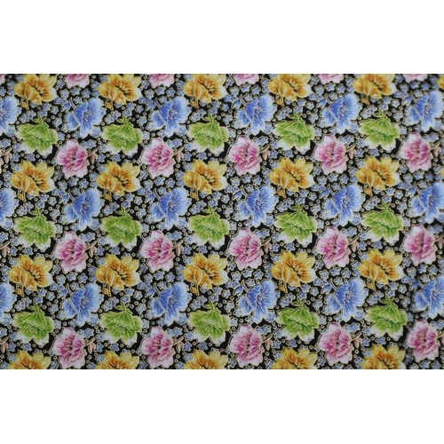 563 - Approx. 8mtrs of Multi coloured Floral Patterned Quality Fabric