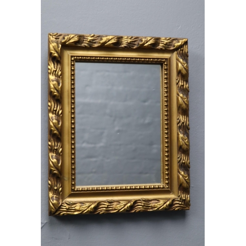 686 - Ornate Gilt Framed Wall Mirror (10