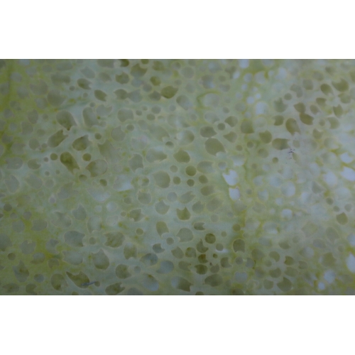 578 - Approx 2mtrs of Yellow Coloured Speckled Patterned Quality Fabric