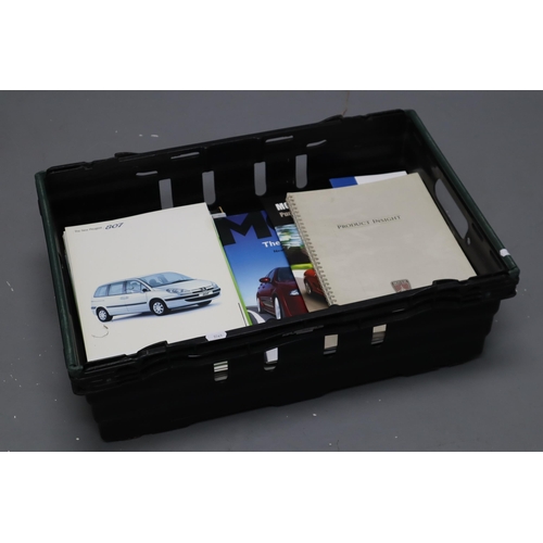 700 - Large Selection of Motor Vehicle Car Information Booklets, and Magazines including Rover 800 Series,... 