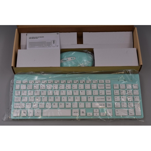 596 - Brand New Boxed Wireless Keyboard and Mouse Combo