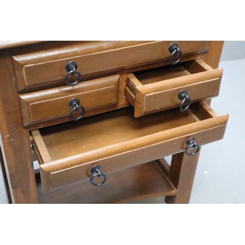 617 - Four Drawer Storage Chest with Undershelf Storage (30