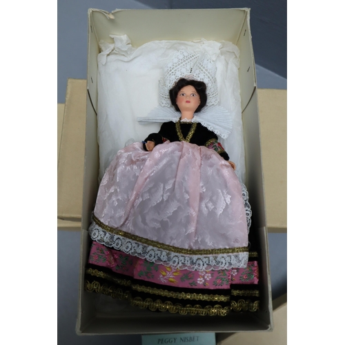 628 - Twelve Boxed Vintage Dolls. Includes Ashton-Drake Baby Mickey, 'Davina', Collectors Costume Dolls, A... 