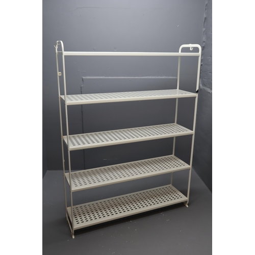 629 - Metal Storage Shelving Unit 5 Tiers Approx 64