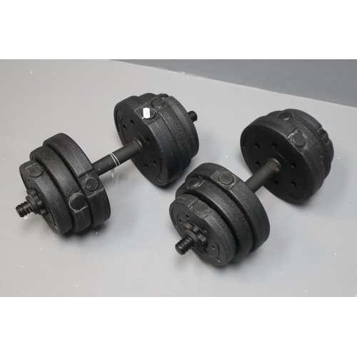 753 - Two Weights (Each 9KG)