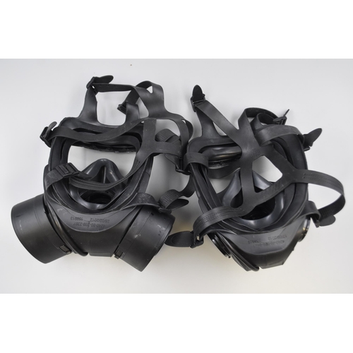 759 - Two Scott Gas Masks, Dated 2012