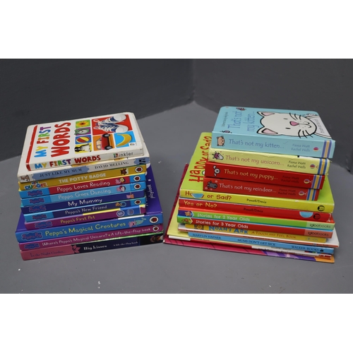 805 - A Selection of Various Children's Books To Include Peppa Pig