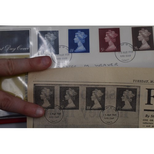 463 - Folder Containing 52 First Day Covers, includes Misprint Postmark “Flyde” Should be &ldq... 