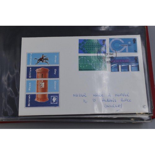 463 - Folder Containing 52 First Day Covers, includes Misprint Postmark “Flyde” Should be &ldq... 