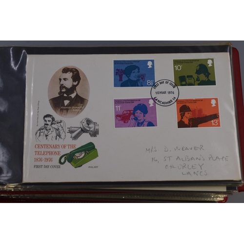 465 - 156 First Day Covers, includes WWF, Pioneers of The Industrial Revolution, Battersea Dogs, Winnie Th... 