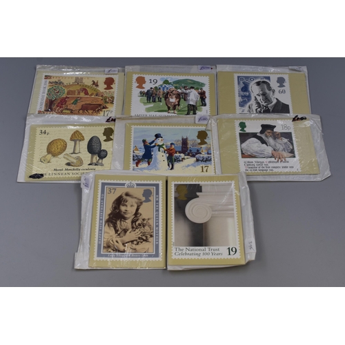 479 - Approx. 85 Royal Mail Stamp Series Postcards. Includes 1992 Olympics, The Green Issue, 100 Years Nat... 