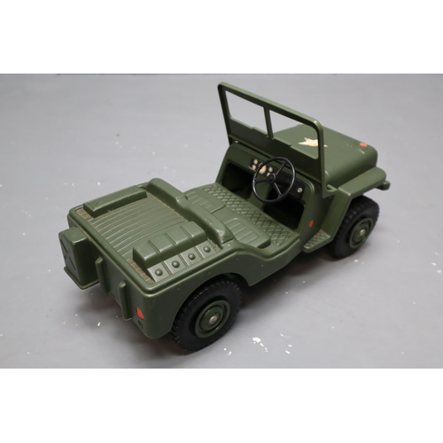 547 - Palitoy Action Man 2nd Edition 1975 Jeep Complete with Original Box (20