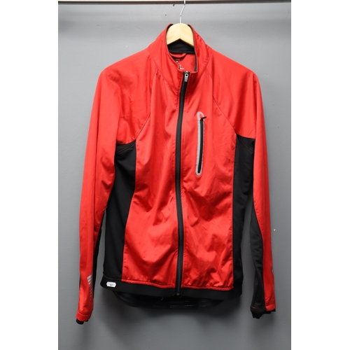 751 - Crane Size 42 Cycling Jacket, Pair of Santic Trousers (Size M) and a Trespass Cycle Helmet