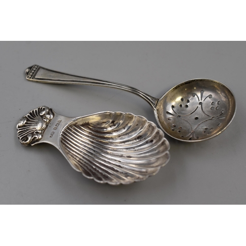 26 - Two Hallmarked Silver Tea Spoons