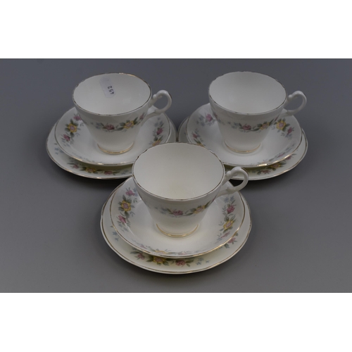 308 - Collection of Royal Stuart Fine Bone China Trio Sets