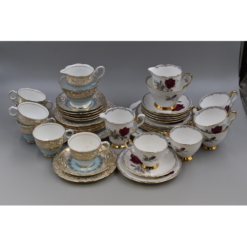 309 - Two Royal Stafford Tea Sets To Include Twenty Two Piece 'Roses To Remember' (AF), And Twenty One Pie... 