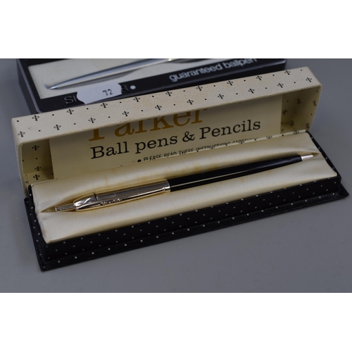 83 - Three Collectable Pens To Include Sheaffer Ball Point Pen, Parker and Other